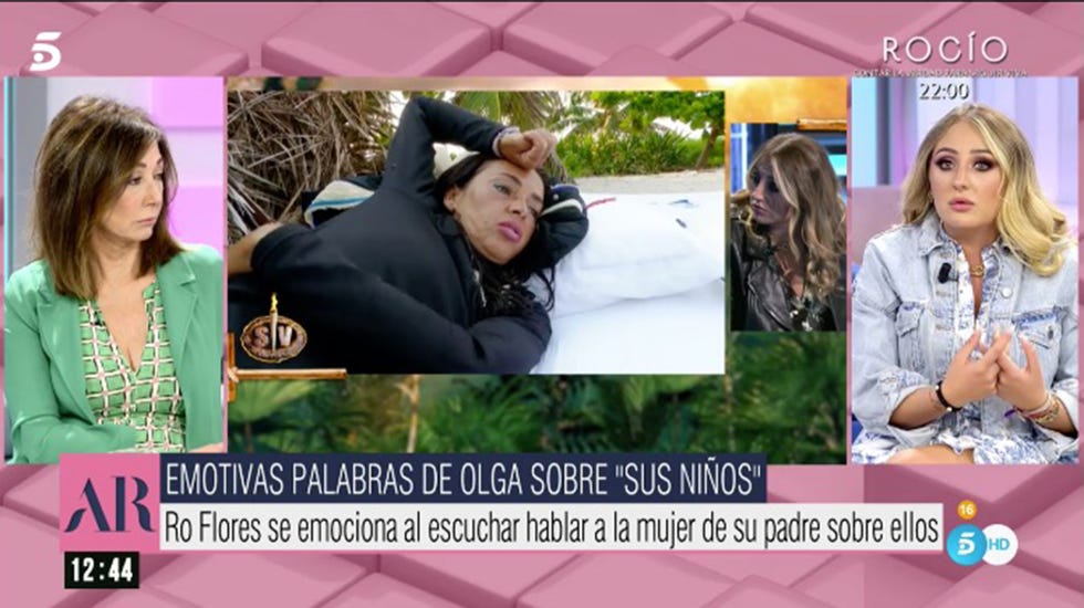 rocío flores reacciona al tonteo entre olga moreno y gianmarco en 'supervivientes'