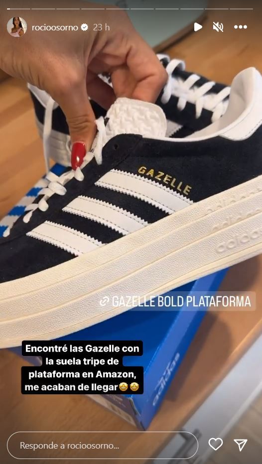 Las zapatillas mas clasicas ahora tienen plataforma para bajitas y nos lo ha descubierto Rocio Osorno