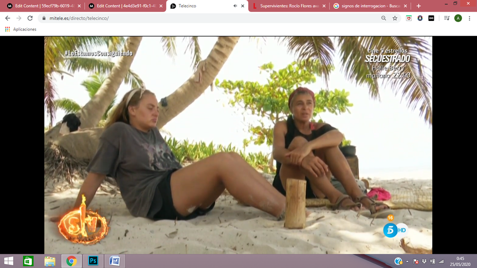 rocío flores y ana maría aldón