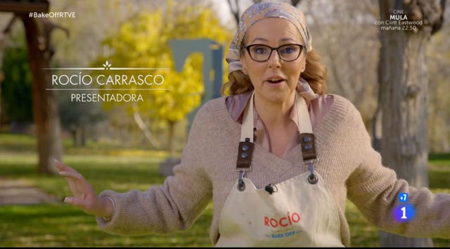 rocio carrasco bake off