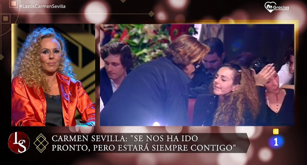 rocío carrasco desvela qué le dijo carmen sevilla en el velatorio de su madre, rocío jurado