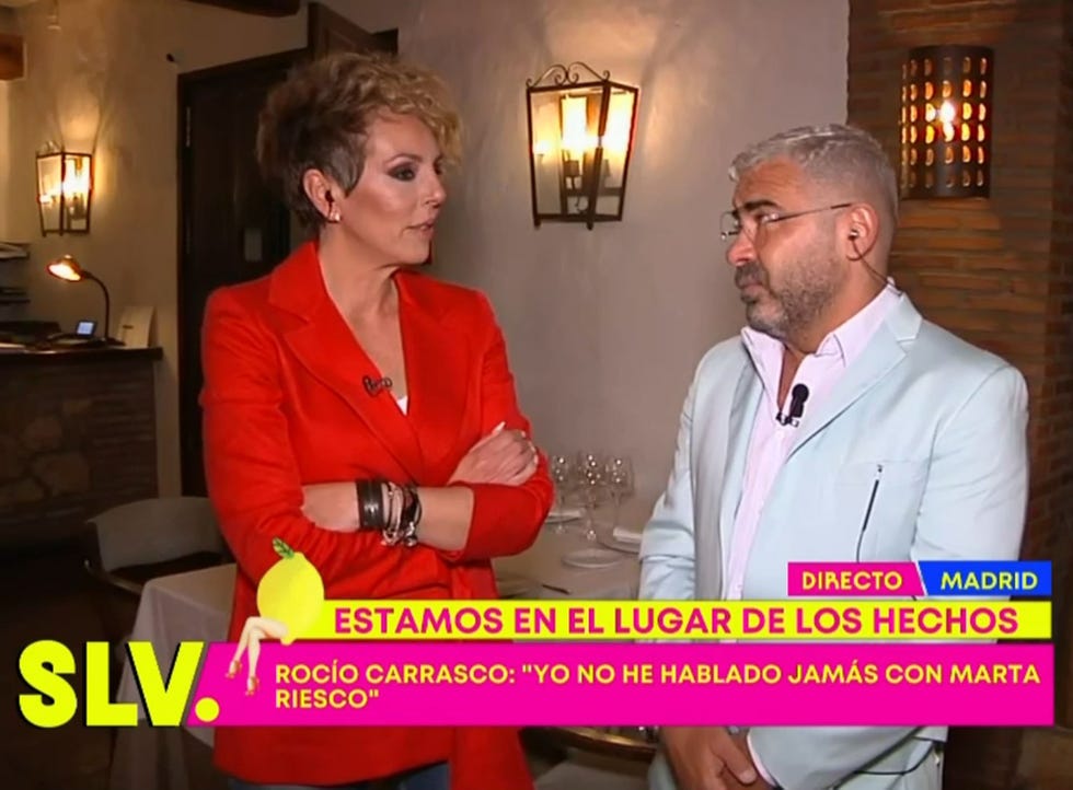 la hija de rocío jurado y el presentador hablan de las últimas polémicas