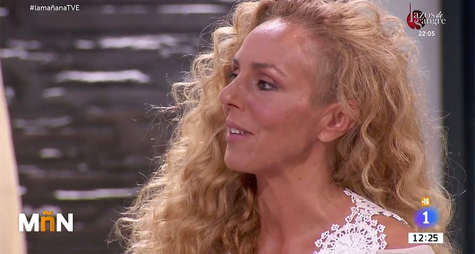 rocío carrasco reaparece en 'las mañanas de la 1'