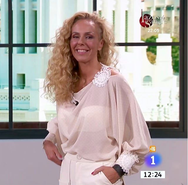 rocío carrasco reaparece en 'las mañanas de la 1'
