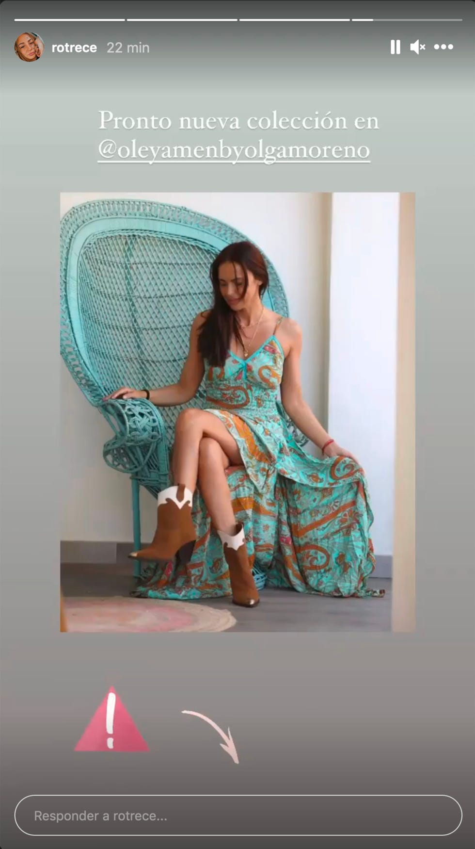 rocío flores muestra su apoyo a olga moreno
