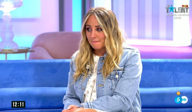 rocío flores se emociona al ver a olga moreno en 'supervivientes'