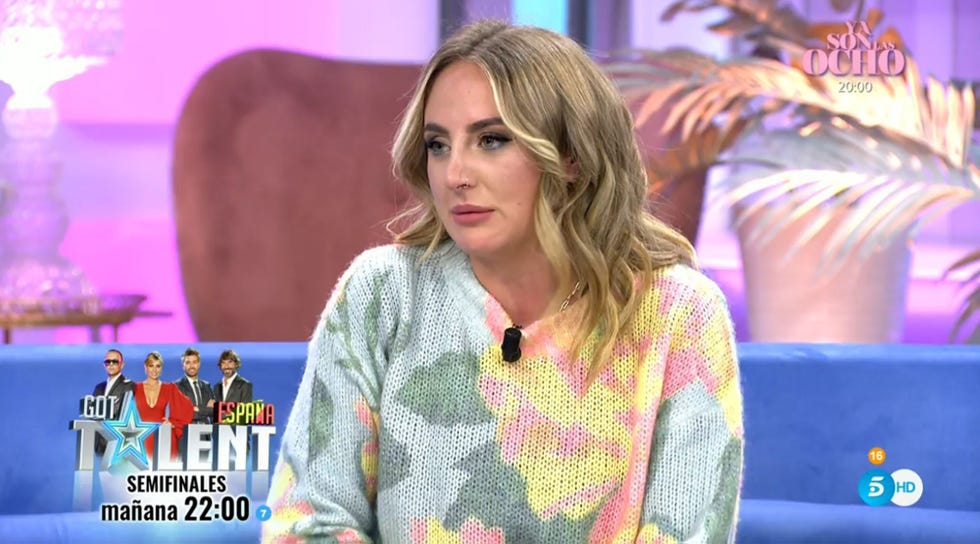 la hija de antonio david flores habla de sus retoques y de sus estudios en el programa de ana rosa