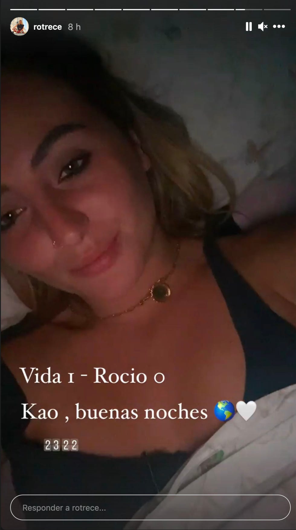la hija de rocío carrasco se va a dormir