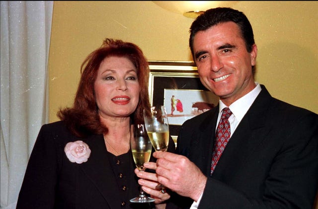 rocio jurado y ortega cano en su tercer aniversario