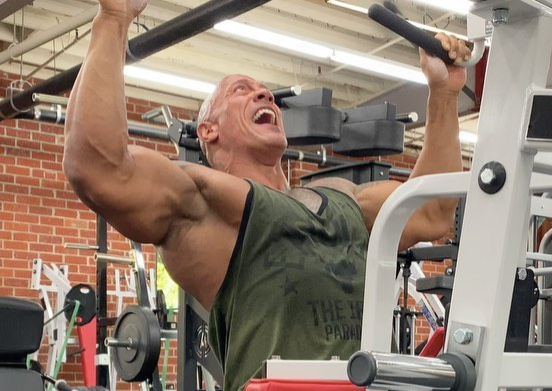 The rock's home gym hot sale