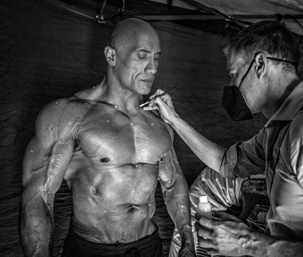 The Rock Used Epic Chest Workout for Black Adam Shirtless Scenes