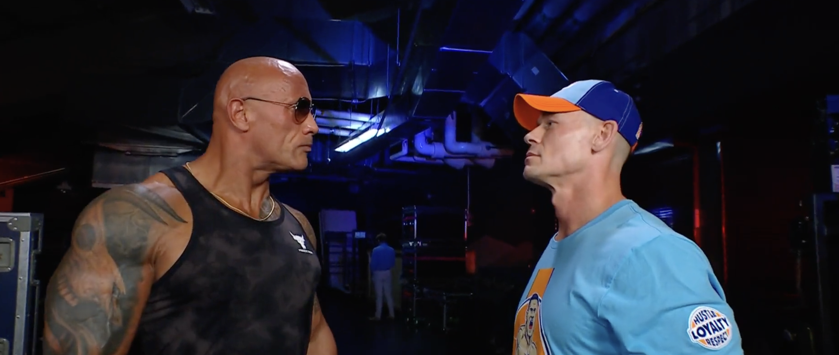 Watch The Rock and John Cena Hug Out Their WWE Rivalry