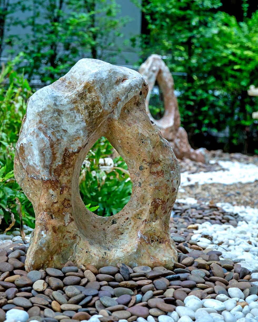 rock garden ideas sculpture