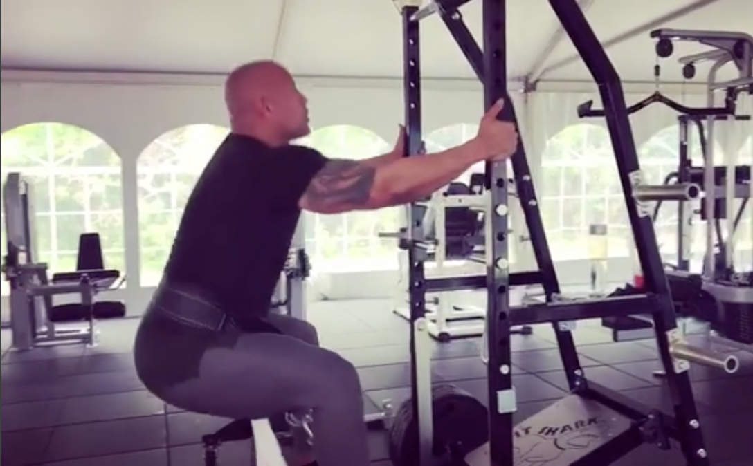 The rock leg discount press