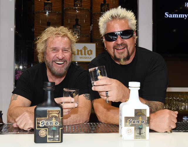 Sammy Hagar + Guy Fieri Introduce Santo Fino Blanco Tequila And Announce Los Santos Partnership