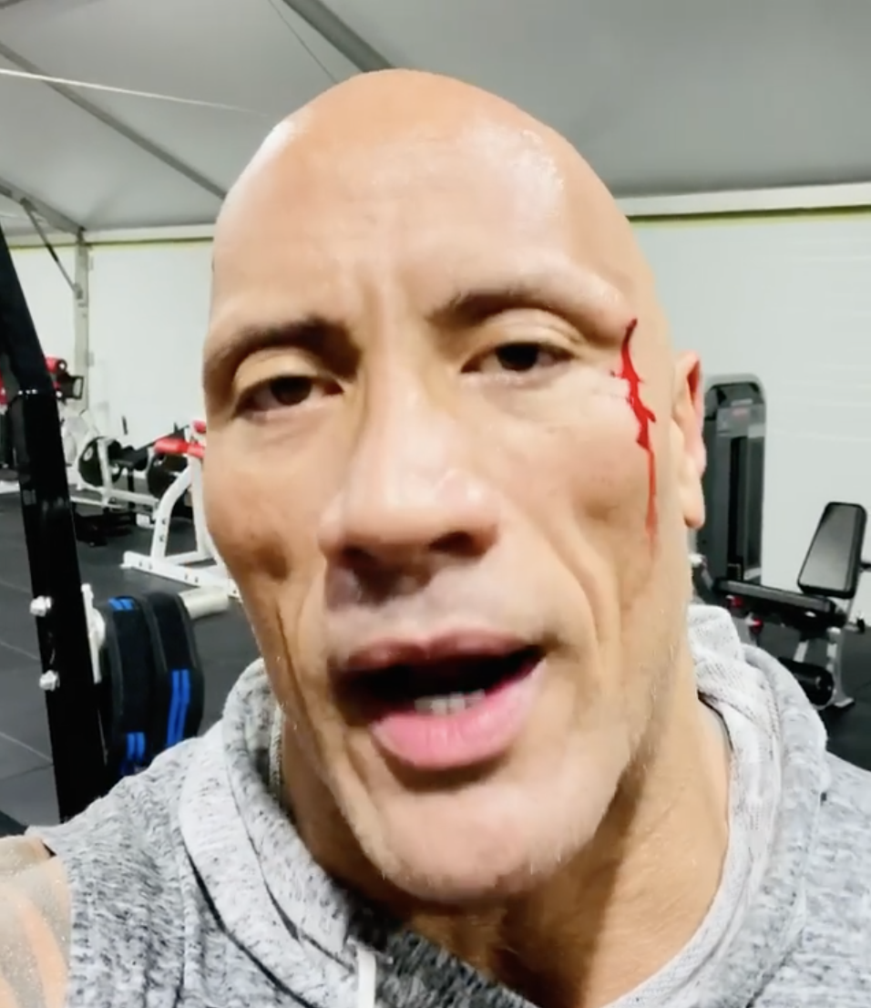 The Rock Face Transparent Png Clipart - Face Dwayne The Rock