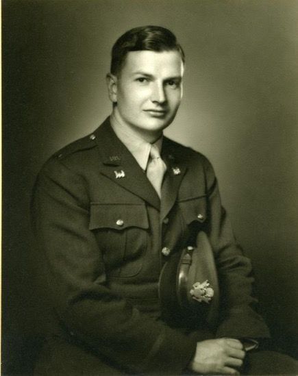 David Rockefeller during his service with the U.S. Army 