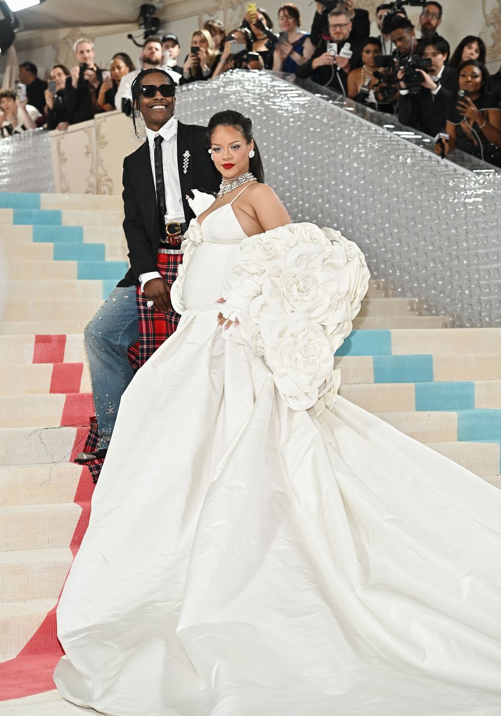 the 2023 met gala karl lagerfeld a line of beauty arrivals