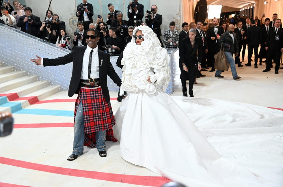 the 2023 met gala celebrating "karl lagerfeld a line of beauty" arrivals