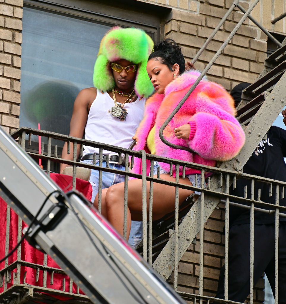 Rihanna and ASAP Rocky♥️ 🏷️ #rihanna #asaprocky #iconic