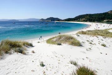 playa de rodas en las islas cies