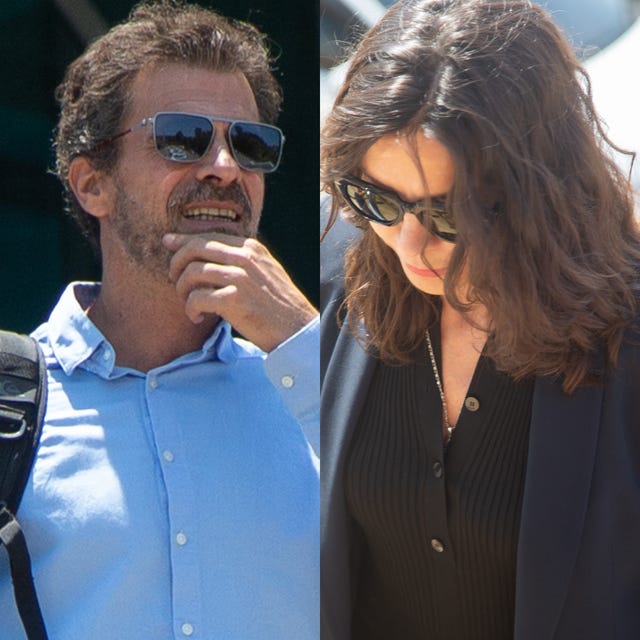 rodolfo sancho y silvia bronchalo muestran actitudes diferentes a la salida del juicio de daniel sancho