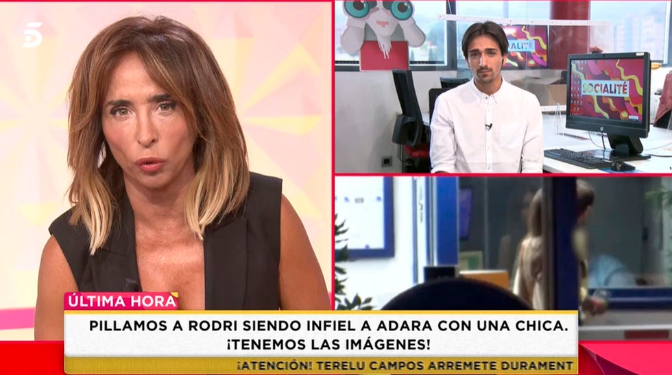 adara se derrumba ante una presunta infidelidad de rodri