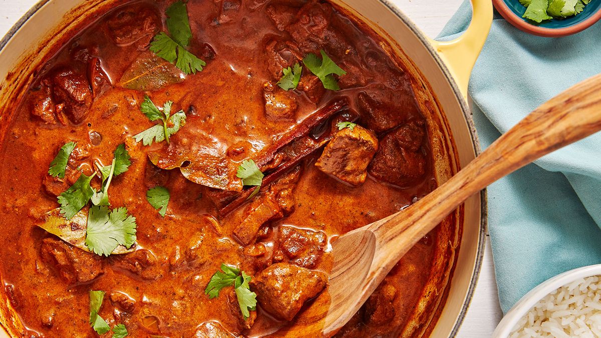 Best Rogan Josh recipe - How to make lamb rogan josh - Lamb curry recipes