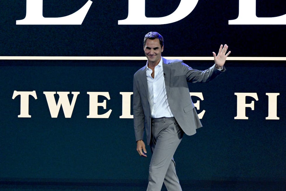 ﻿roger federer alla presentazione del documentario a new york