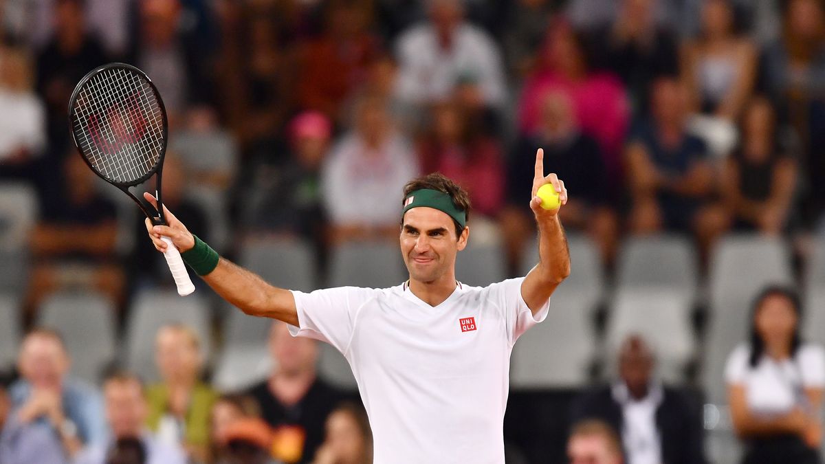preview for Roger Federer Doing What He Does Best At Wimbledon