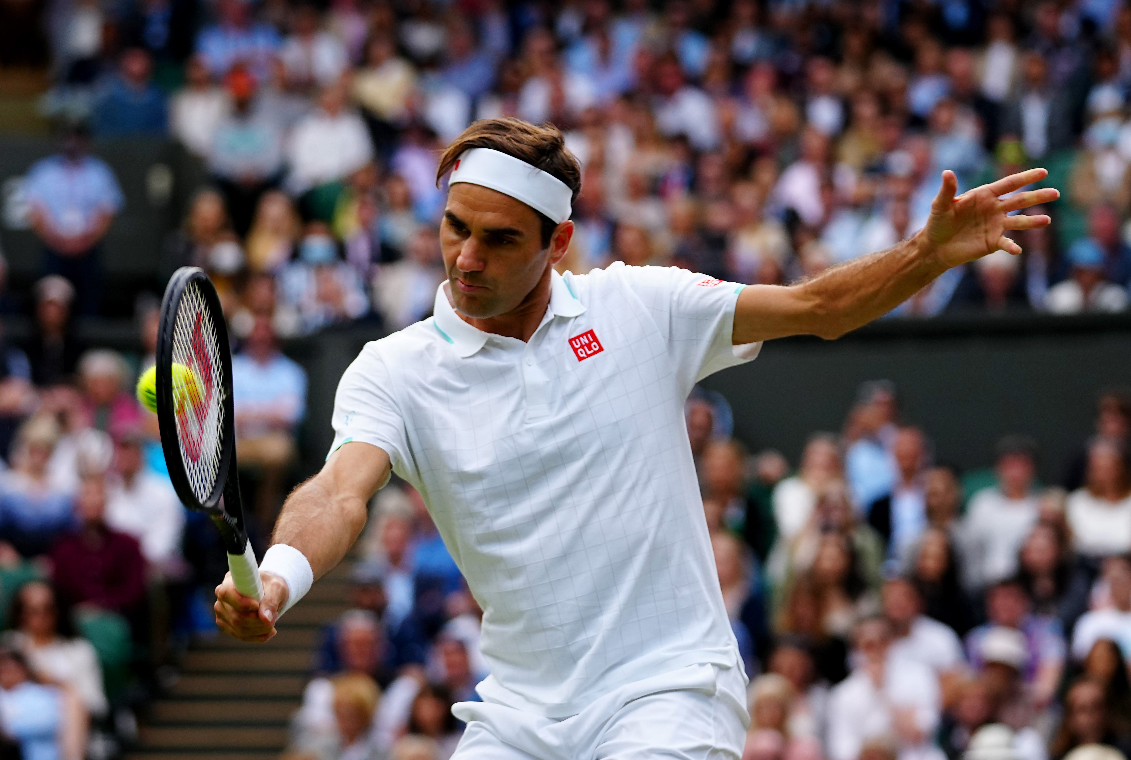 roger federer forehand wimbledon