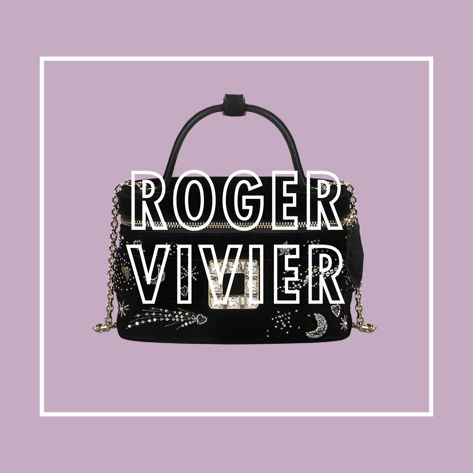 一目惚れ級【Roger Vivier】幾何学模様 トートバッグ トートバッグ&ショッピングバッグ | Roger Vivier