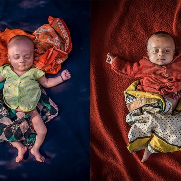 Elke dag worden babys geboren in Coxs Bazar in Bangladesh het grootste vluchtelingenkamp ter wereld