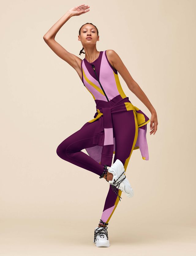 Roksanda teams up with Lululemon on colourful sportswear collection