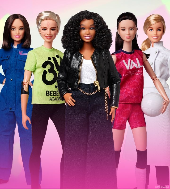Black Barbie dolls