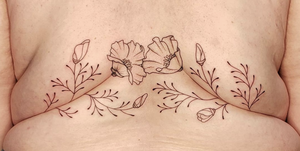 roll flower tattoo trend