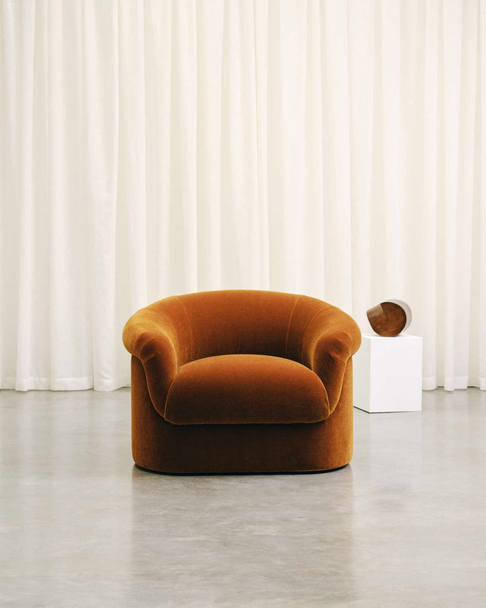 ‘roll top’ chair by sedilia