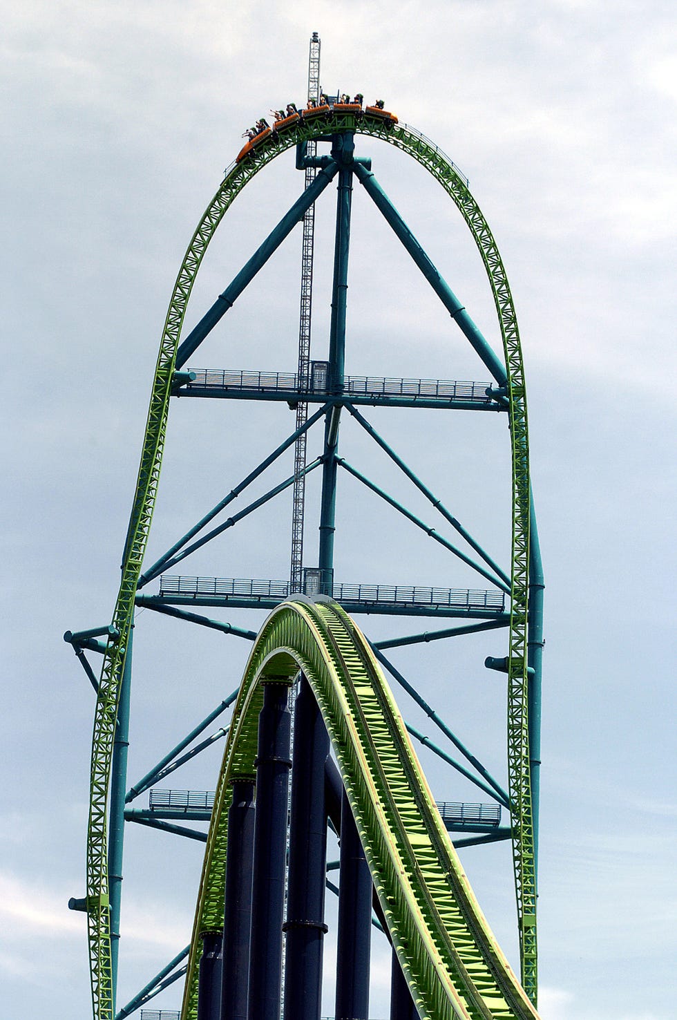 roller coaster enthusiasts ride kingda ka, the world's talle