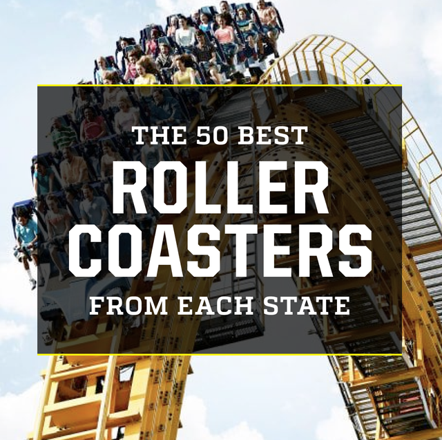 the 50 best roller coasters from each state