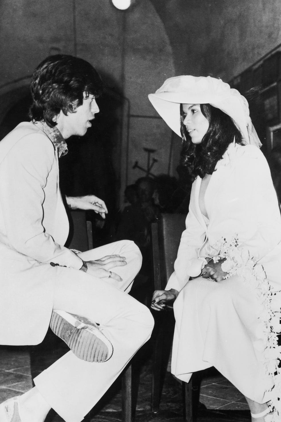 mick and bianca jagger wedding