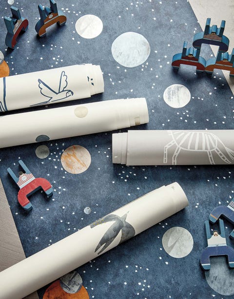 papel pintado book of little treasures, de harlequin