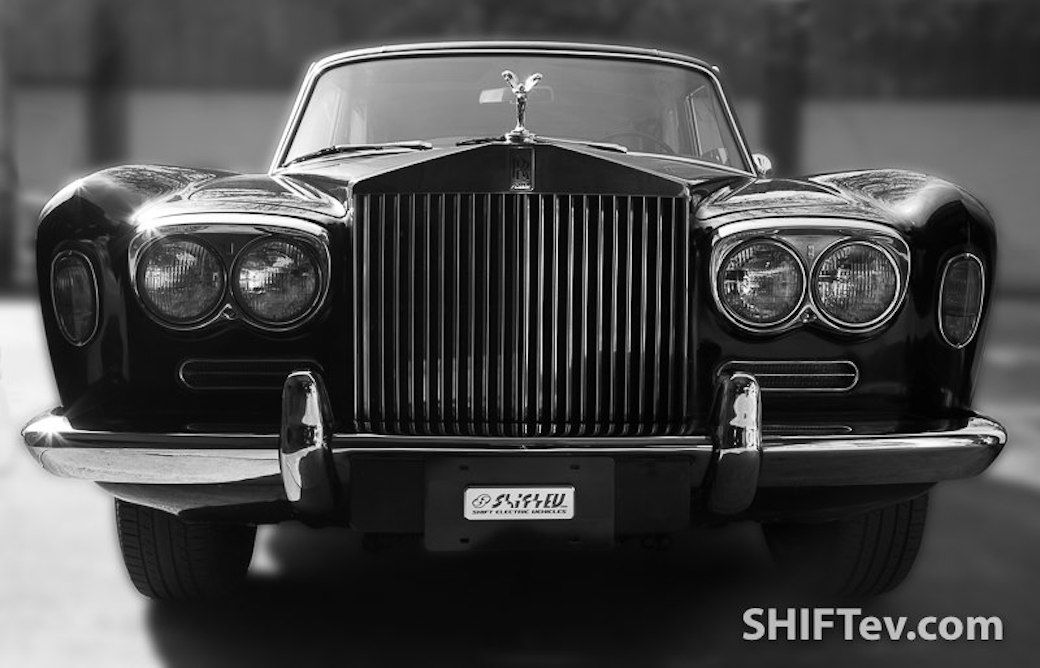 Old Rollsroyce Model Silver Cloud Of Black Color Of The Year 1957 Stock  Photo  Download Image Now  iStock