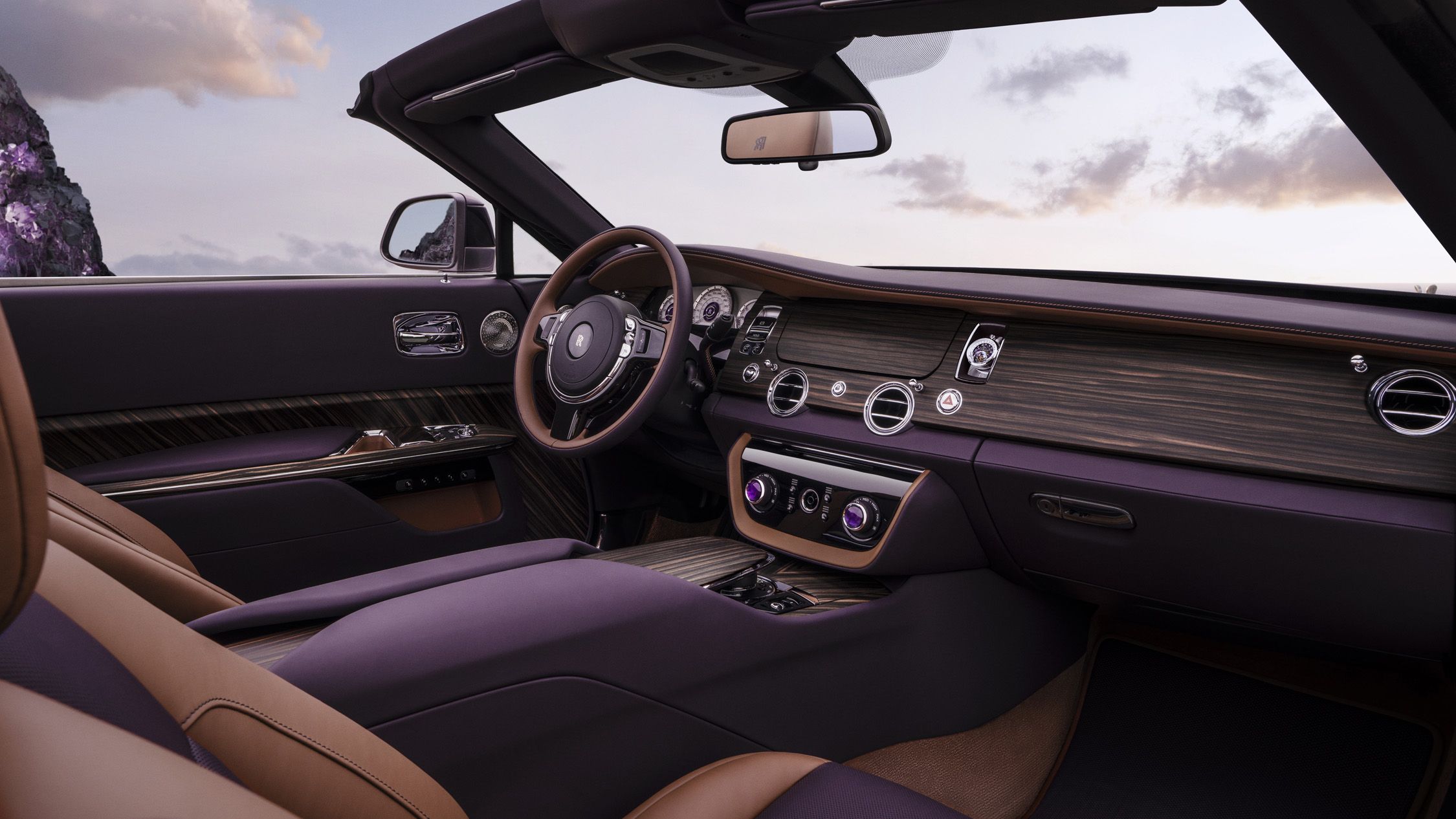 In pics: Rolls-Royce Amethyst Droptail is an exclusive purple roadster