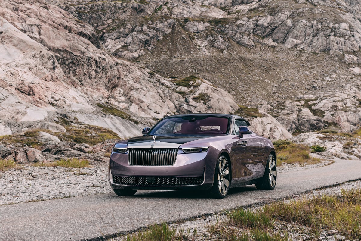 In pics: Rolls-Royce Amethyst Droptail is an exclusive purple roadster