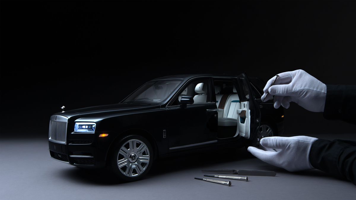 Rolls-Royce's 1:8-Scale Cullinan Model Shrinks the Real Deal