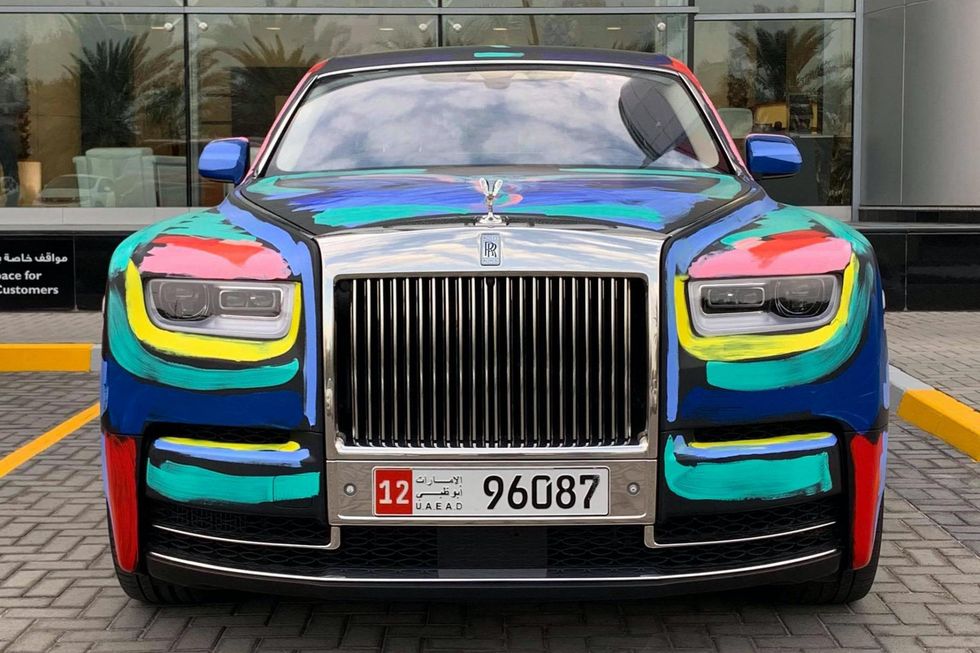 Rolls-Royce Phantom Art Car by Bradley Theodore