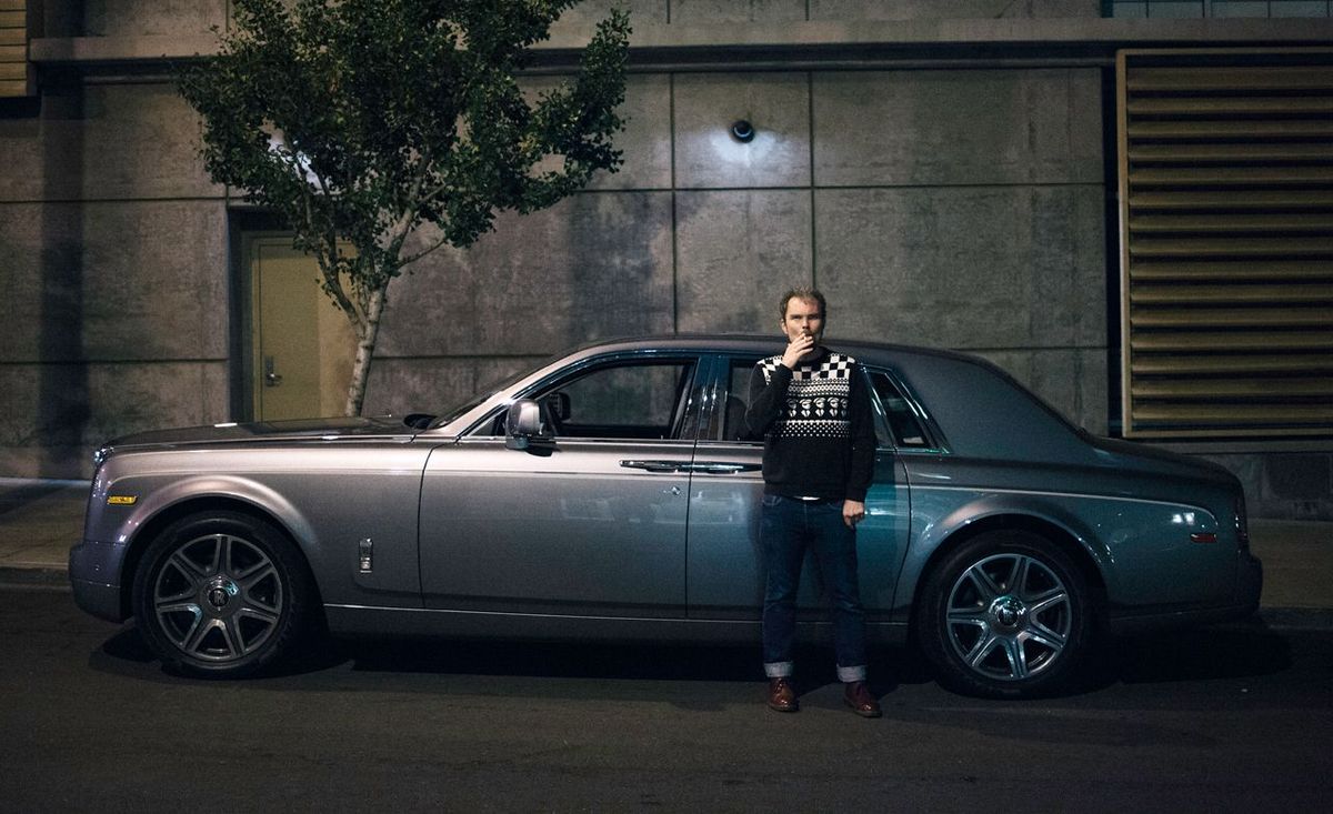 Uber Rides in a Rolls-Royce Phantom