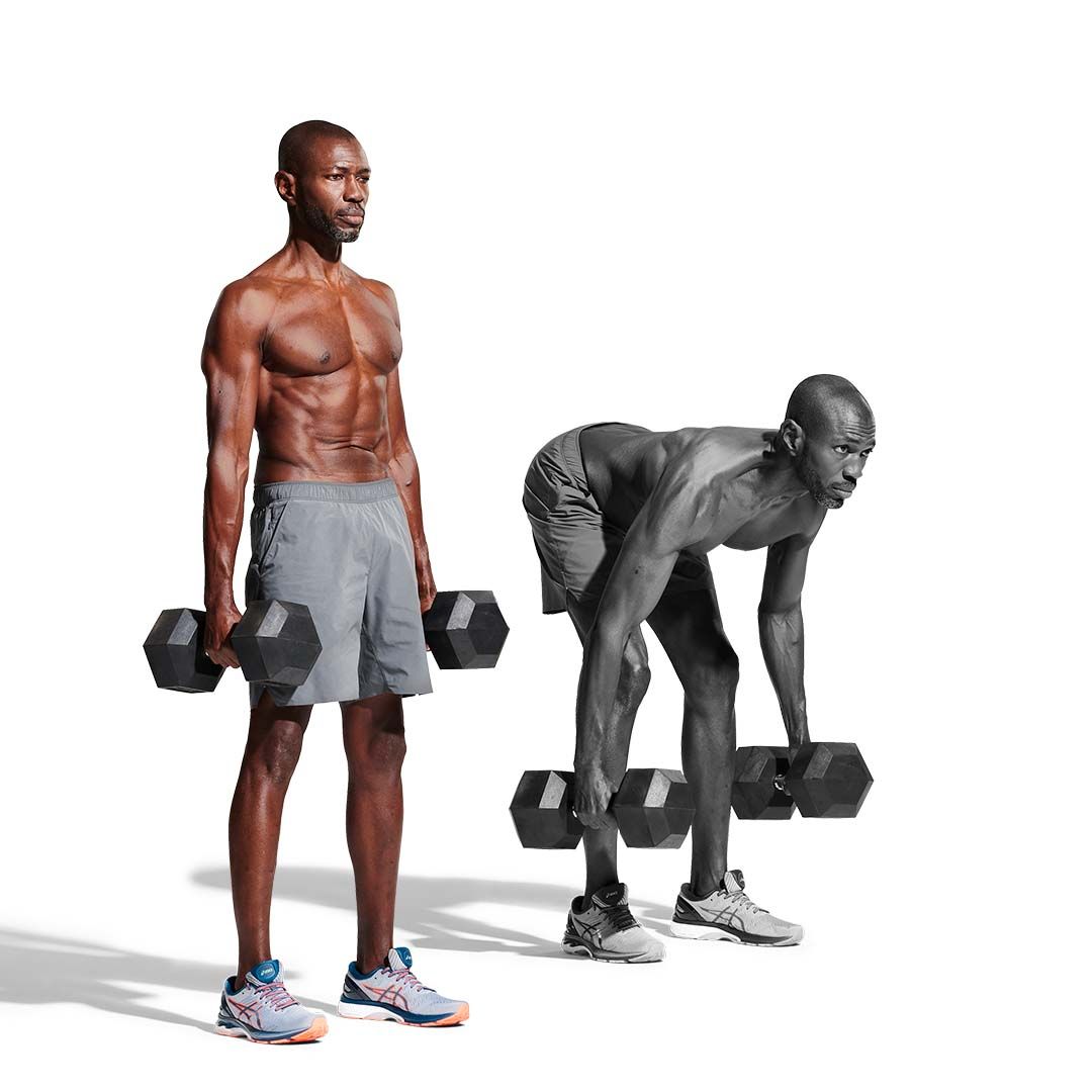 Arm and Leg Strength Workout With Dumbbells