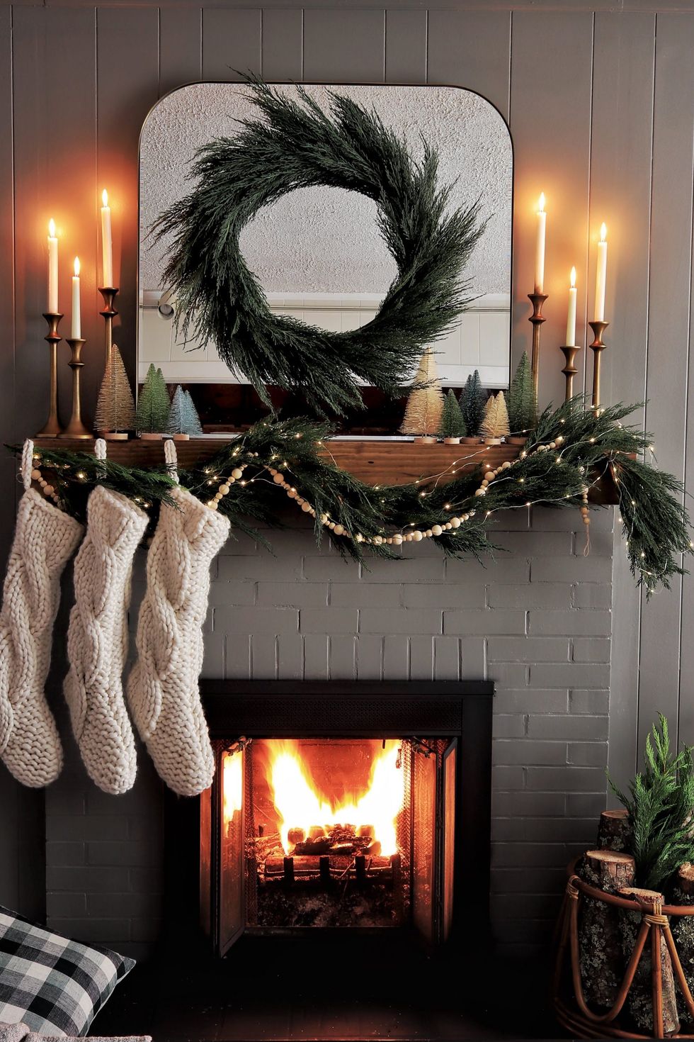 2023 Christmas Stocking Christmas Boots For Fireplace Socks