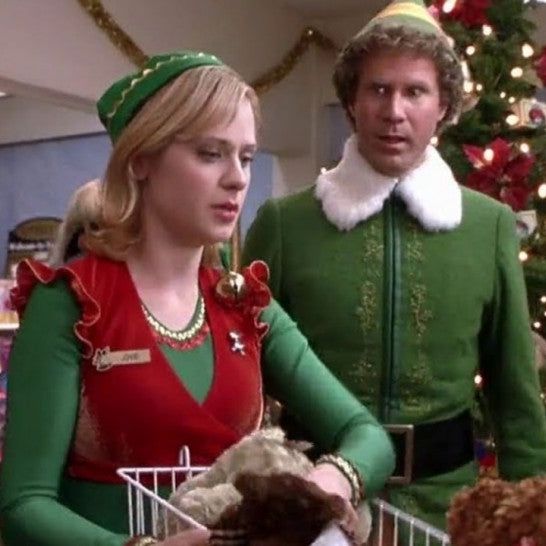 a scene from elf, a good housekeeping pick for best romantic christmas movies